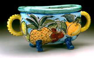 Contemporary Maiolica Pottery